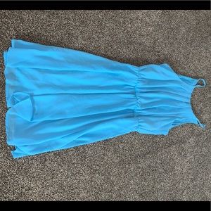 Large Boutique Blue Sun Dress